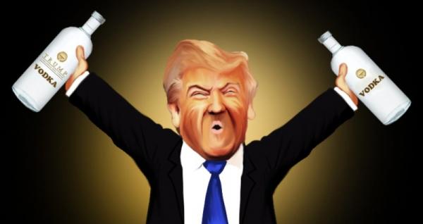 Золотая водка от Дональда Трампа