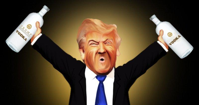 Золотая водка от Дональда Трампа